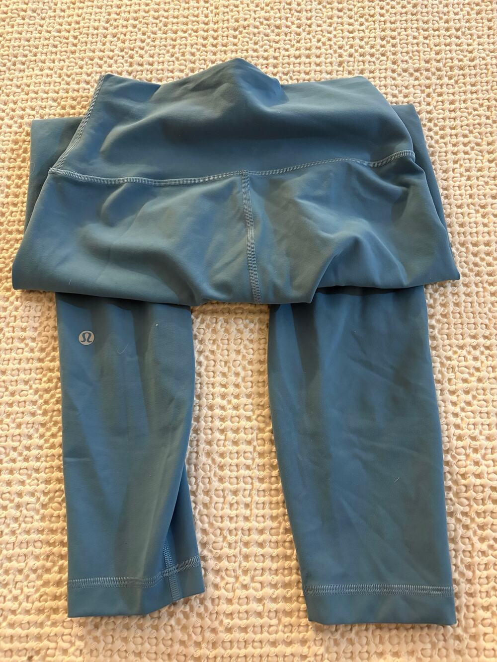 Lululemon Align light blue grey leggings 25 inch insesm sz6